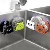 1 шт. кухонная губка для мытья посуды держатель для скребков милая мультяшная полка для мыла сушилка для посуды кухонный органайзер аксессуары для ванной комнаты