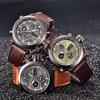 Mens Quartz Sport Military LED Watches Analog Stainless Steel Wrist Watch