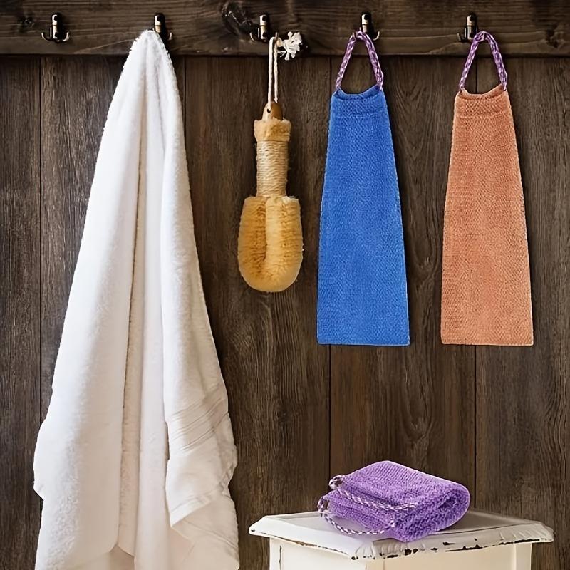 1 шт. Африканская сетчатая губка для ванны 14x77 см Африканская сетчатая длинная банная губка для отшелушивания душа, тела, скраб для спины, разглаживающая кожу