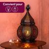 Gadgy Lanterne Marocaine Porte Bougie Decorative Decoration Orientale Photophore Pour Bougie Et Lères Électriques Objet Afri247