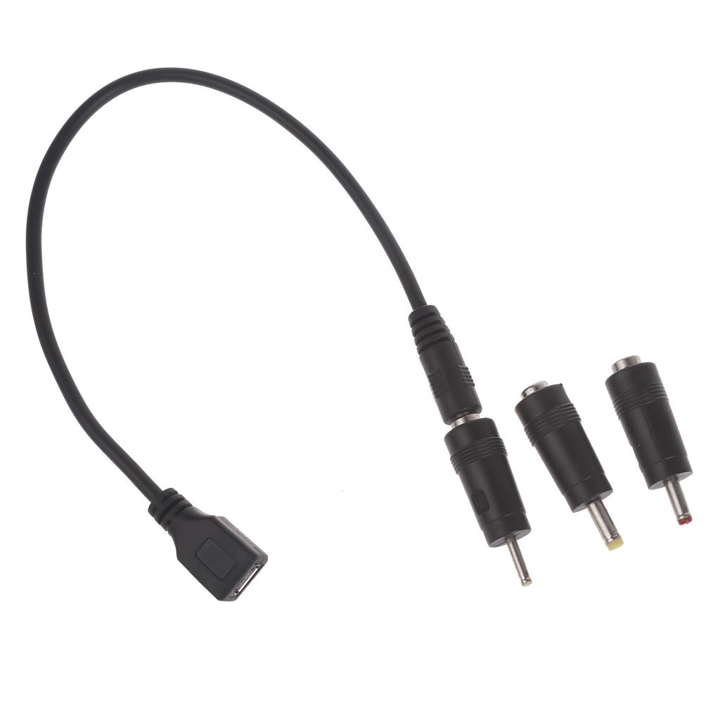 Кабель-адаптер Micro USB (мама) на DC 5.5x2.1 мм (папа) для питания на DC 4.0x1.7 3.5x1.35 3.5x1.35 Power Connector 5V