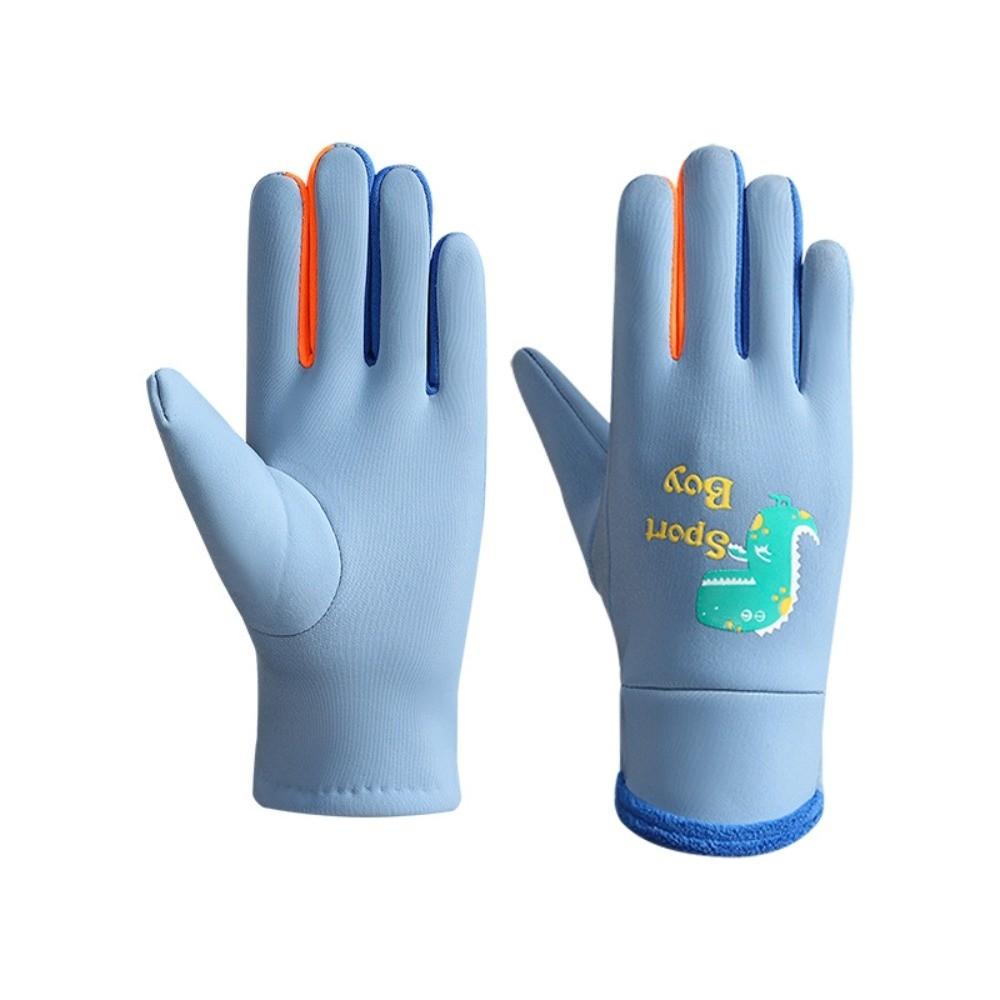 Touchscreen Finger Strips Children's Mittens Kids Cycling Gloves Winter Activities