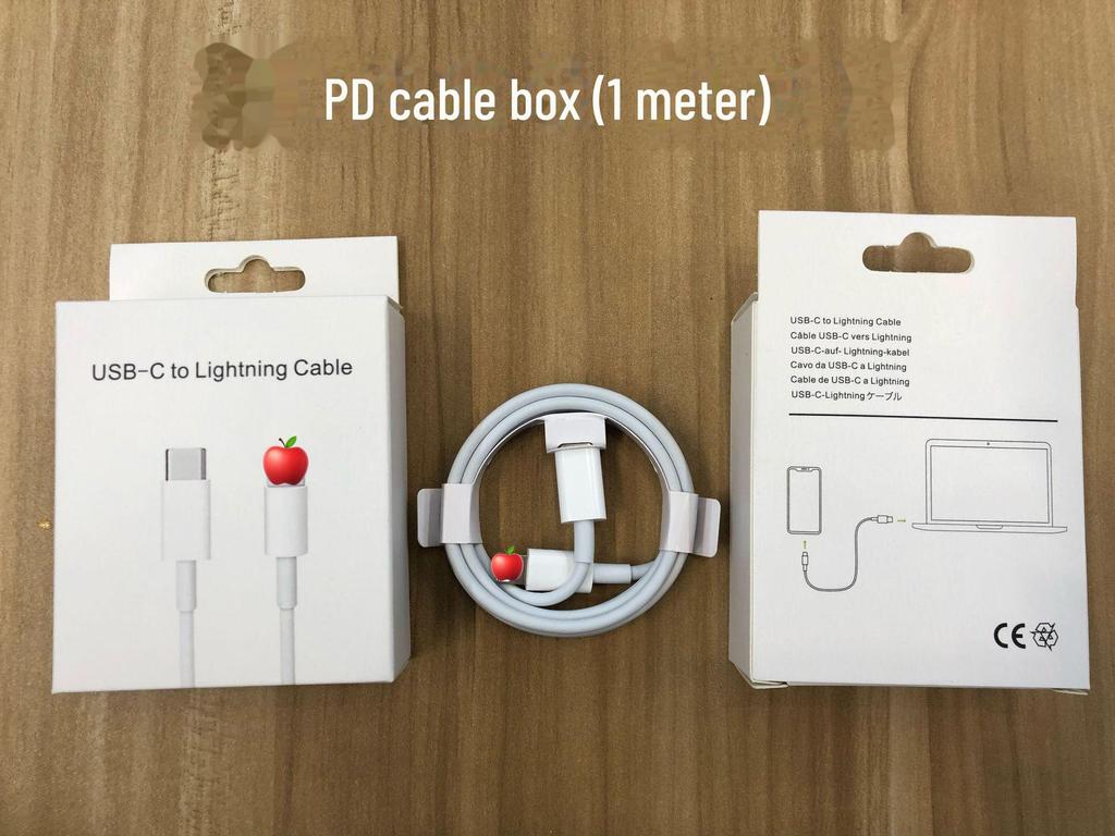 "Universal Fast Charging Cable Set for iPhone SE/X/XR/6/6s/7/8 Plus"