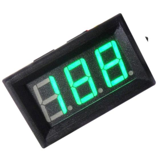 Портативный вольтметр постоянного тока 0-30 В, светодиодный дисплей, цифровой измеритель напряжения двигателя автомобиля