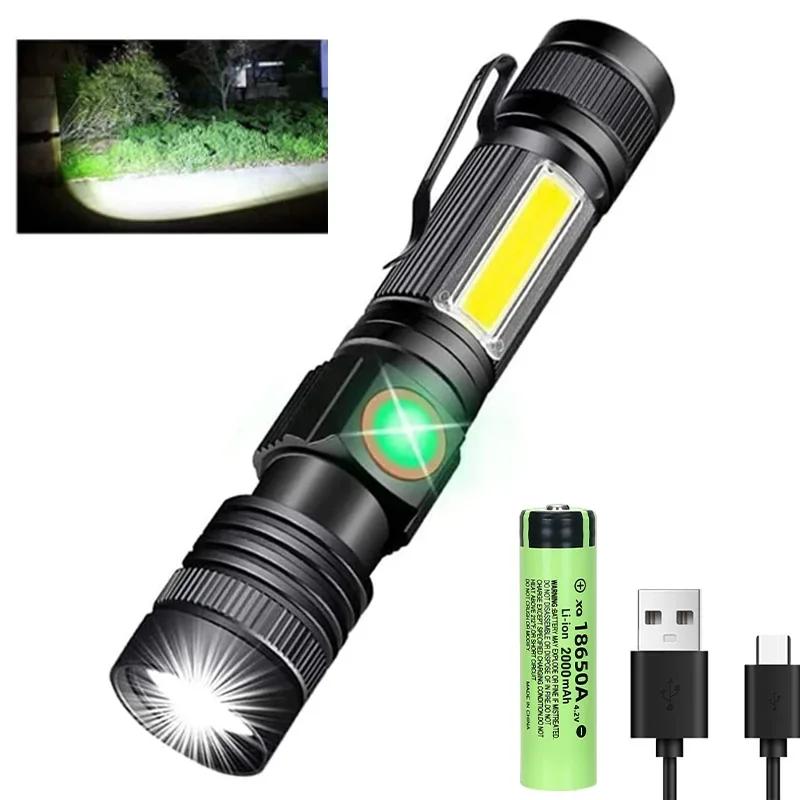 Ультрафиолетовый фонарь высокой мощности с подсветкой USB-аккумуляторный фонарь для кемпинга Пятна мочи домашних животных Черный светодиодный ультрафиолетовый фонарь