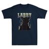 Evil Larry Cat Dank Brainrot Meme Funny Graphic Retro Men's Short Sleeve T-Shirt Fashionable and Street Hip-hop Men's Clothing