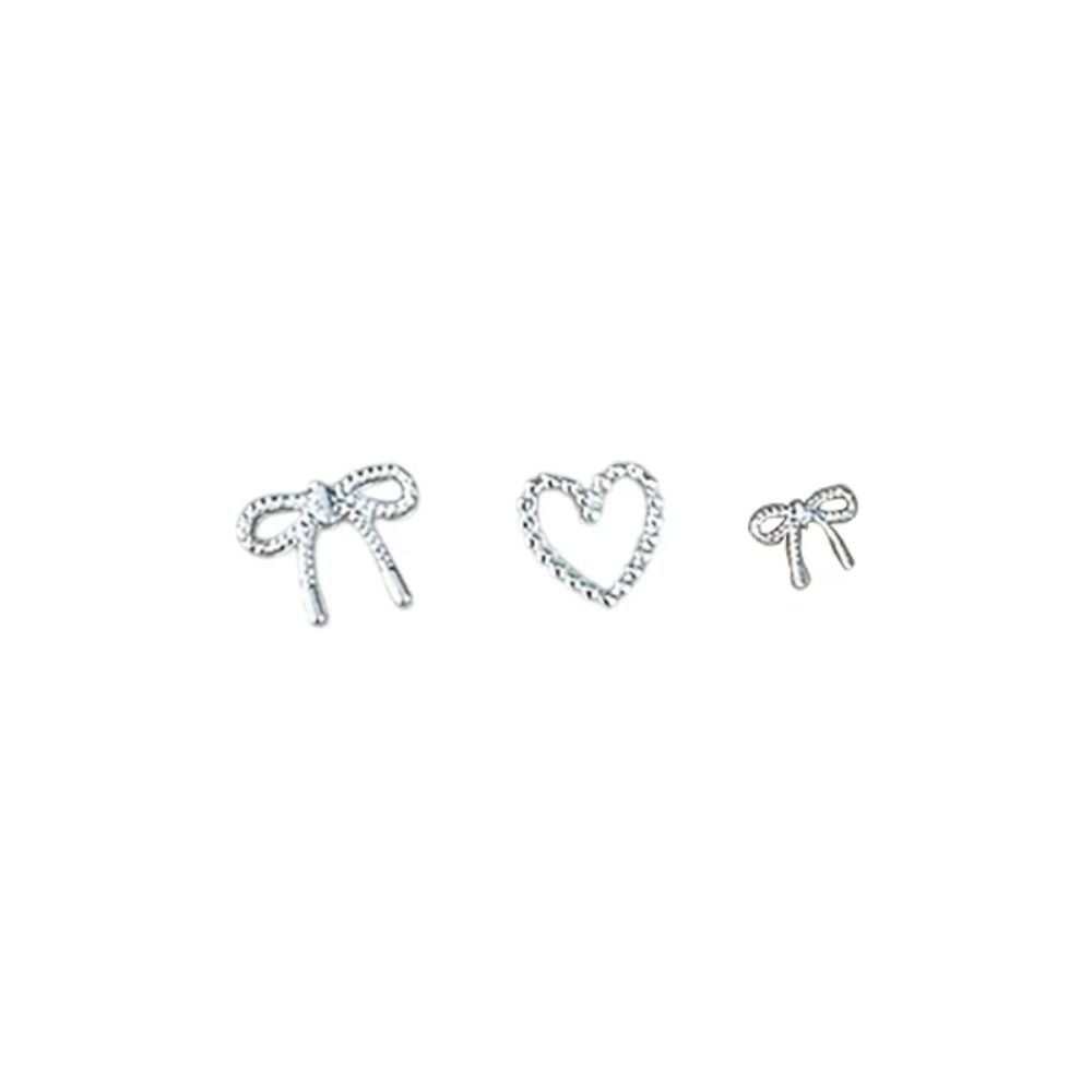 10Pcs/Bag Mini Love Nail Decals Alloy Manicure Accessories DIY Manicure Designs Supplies
