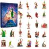 Christmas Advent Calendar Contains 24 Gifts, Christmas Cute 2D Figures Doll Advent Calendar, Christmas Countdown Calendar With Surprise Toys