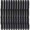 Rubber Bands mini 2000pcs rubber band black 0.5inch small Rubber Band Mini Soft Elastic Bands for Braids Diameter 13mm rubber bands for Office