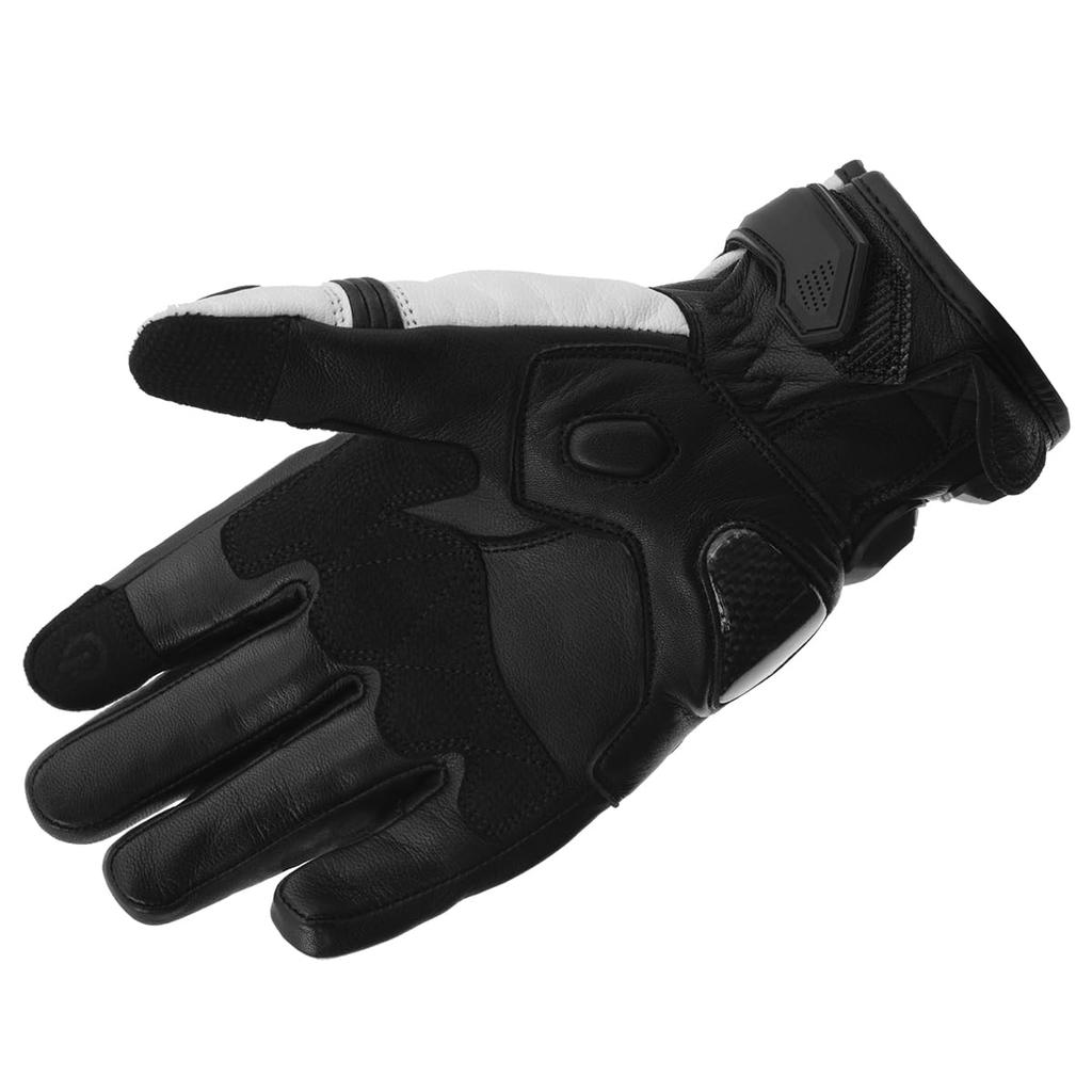 KOMINE Мотоперчатки Carbon Protect Зимние Большие GK-851 Перчатки, Белые,