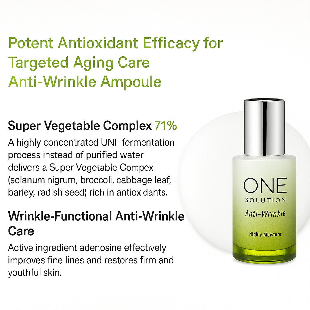 HOLIKA HOLIKA One Solution Super Energy Ampoule против морщин 30 мл / 1,01 жидких унций. (3 варианта)