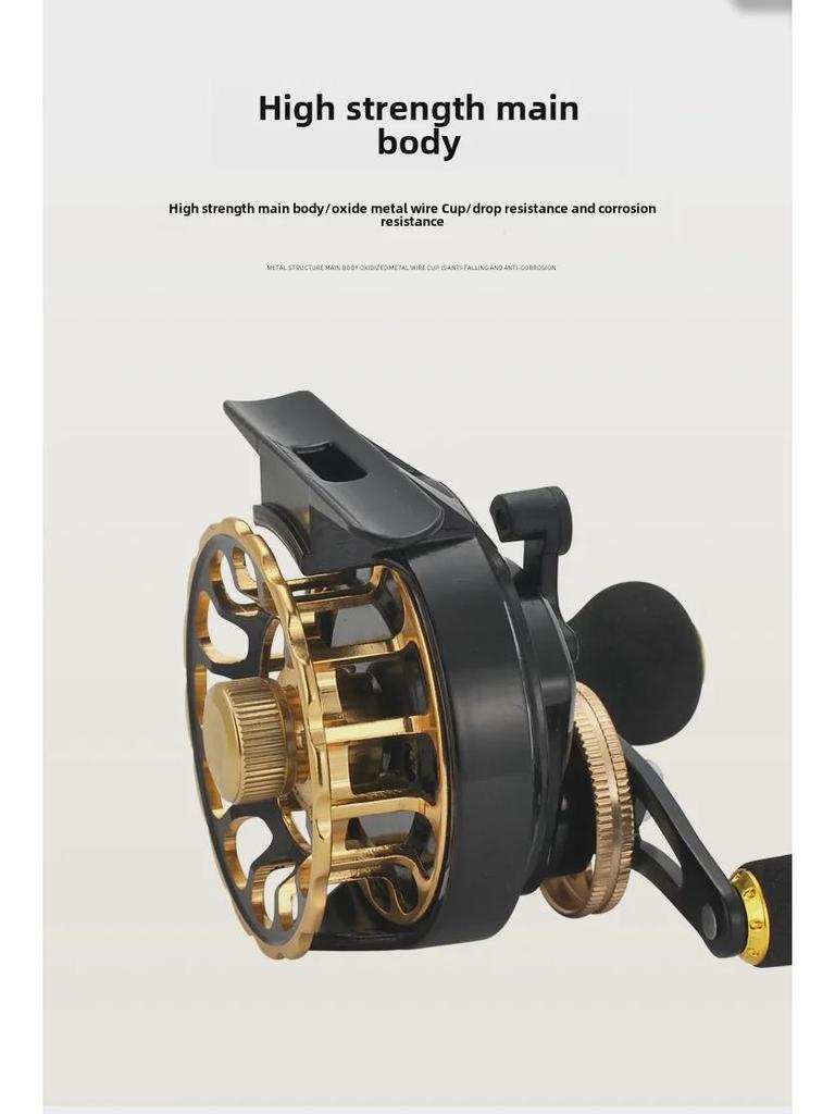 Катушка для ловли на плоту и льду Kemalong Micro Lead Valve для удилищ для морской и мостовой рыбалки