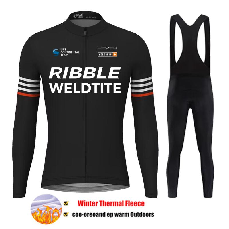 2026 Winter Cycling Clothing Thermal Fleece Bicycle Jersey Set Clothes Road Men's Bike Sports Uniforme Ropa Maílllot Ciclismo