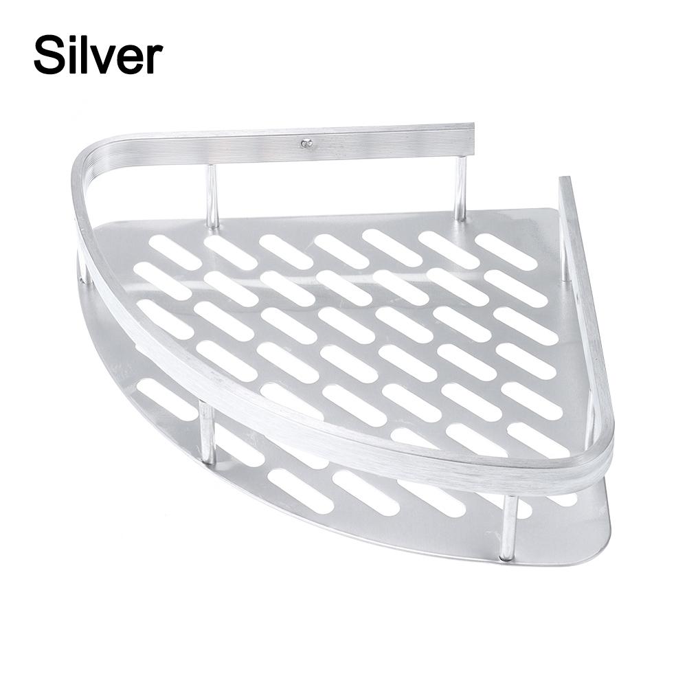 Aluminum Shower Storage Rack Holder No Drill Shampoo Storage Rack Holders Bathroom Shelves Kitchen