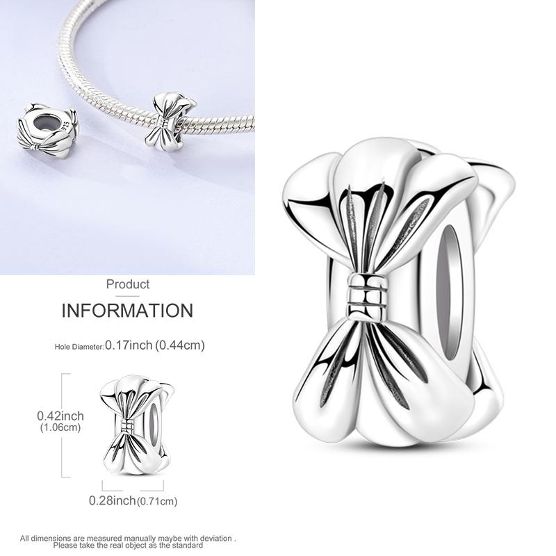 Charms Plata De Ley 925 Devil's Eye Infinity Eternal Symbol Dragonfly Positioning Buckle Charms Fit Women DIY Jewelry