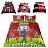 Football-themed Bedding Set Includes Duvet Cover And Pillowcase Polyester Material