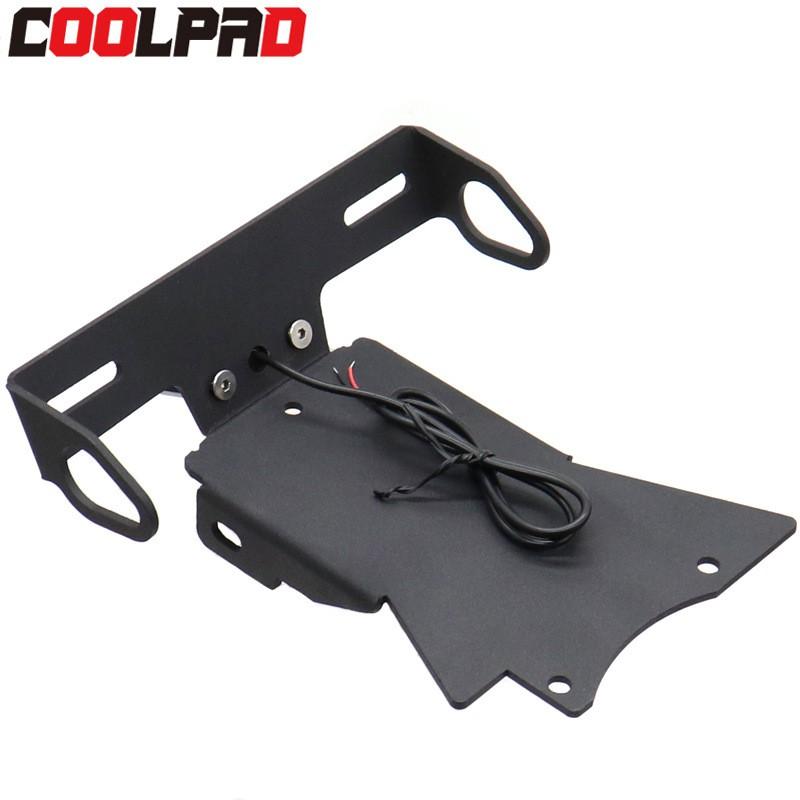 Aluminum Rear License Plate Bracket Yamaha FZ6 N S Motorcycle Short Tail Modification