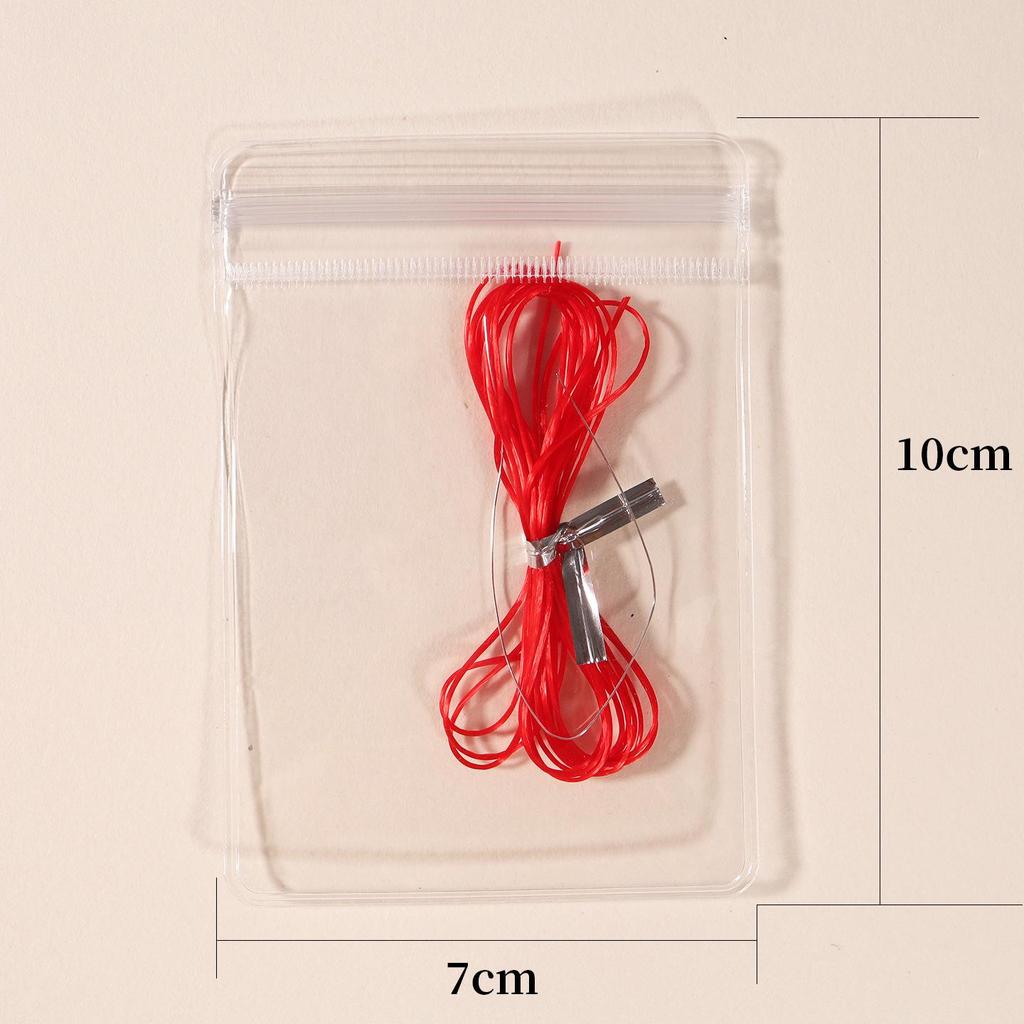 7x10см Утолщенная ПВХ Высококачественная Кристальная Нить Эластичный Шнур для Бисероплетения в Плоской Упаковке