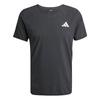 Adizero Мягкая Удобная Стильная Дышащая Футболка с Коротким Рукавом Мужские Топы Черная JF3473