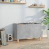 VidaXL Record Cabinet Concrete Grey 74.5x38x48 Cm Engineered Wood 831961