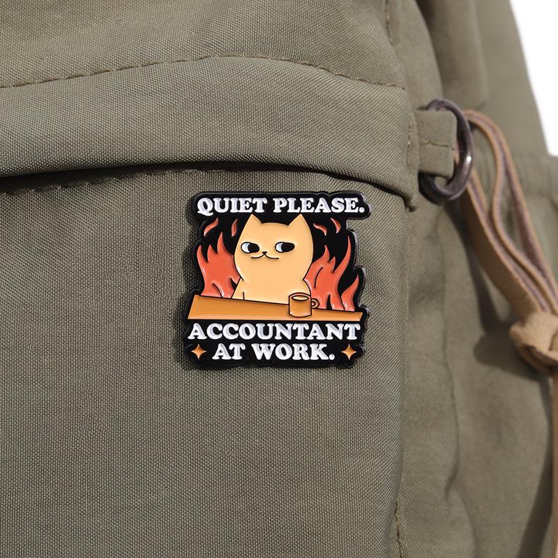 WHAT TO EAT Rotating Gourmet Food Brooch Creative Accessory Badge Brooches Cartoon Cute Enamel Backpack Decorative Pins