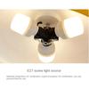 Modern LED Suspension Hanging Light - Ceiling Chandelier, 60cm, White, Ideal for Dining Bedroom Hotel Bar