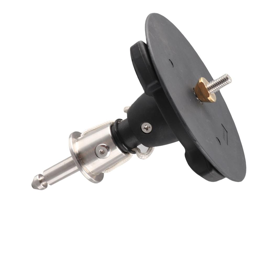 Основание мачты для виндсерфинга, основание для сухожилий для серфинга, основание для мачты, вращающееся на 360 градусов, универсальное для спорта на открытом воздухе, черное