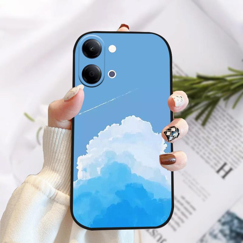 For VIVO Y05 Y 05 4G Case Fashion Painted Shockproof Bumper For VIVO Y11D Y21 4G 2026 Silicone Cover Soft TPU Phone Shell Coque