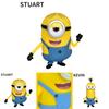 Despicable Me Minions Bob/kevin/stuart Toy Doll Model Action Figure For Kids No Toxic No Fading Perfect Cake Topper Home Decor