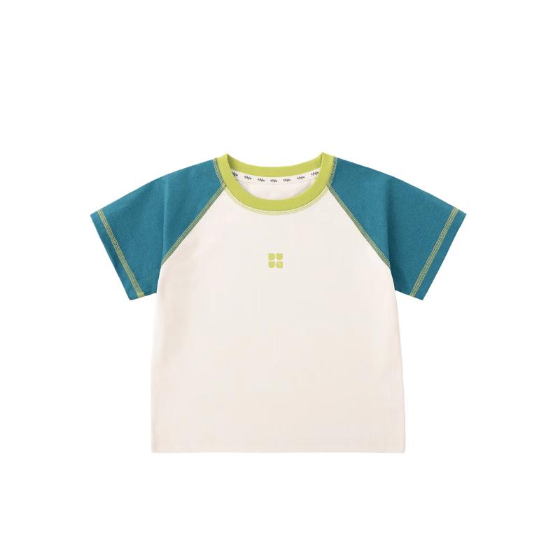 Летняя хлопковая футболка с коротким рукавом Dudu Baby для защиты от солнца