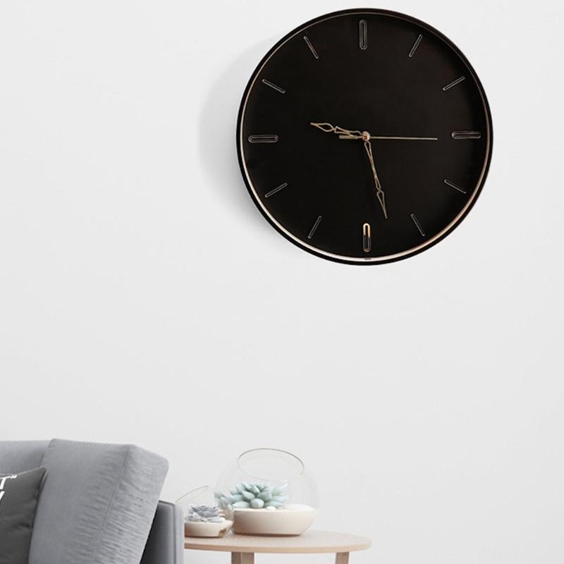 Silents None-Ticking Clocks Decorative Clock Battery Operated Wall Clock for Living Room Kitchen Home Office Decors