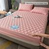 Ticken Cotton Waterproof Bed Sheet Waterproof Fitted Sheet Quilted Mattress Cover Mattress Protector Bedding Mattress Cover