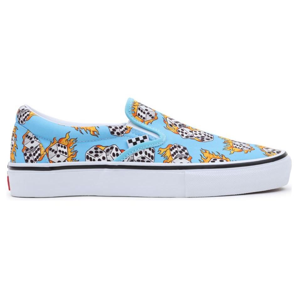 Vans Кеды-слипоны унисекс низкие синие VN0A5FCABM6