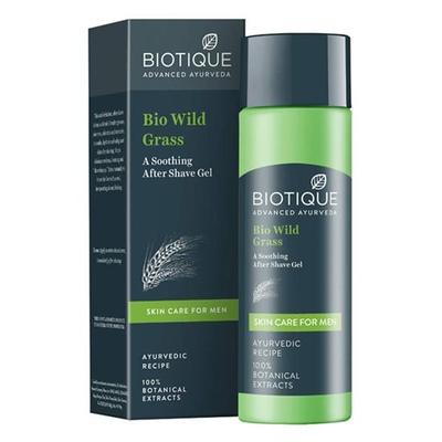 Bio Wild Grass Успокаивающий гель после бритья для мужчин, 120 мл