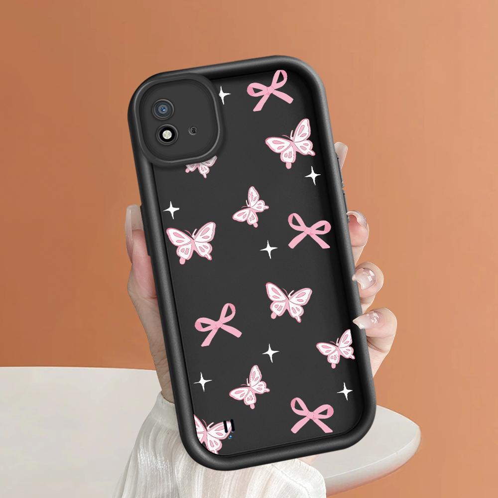 Мягкий силиконовый квадратный чехол с рисунком лестницы для телефона, полное покрытие, противоударный защитный резиновый чехол для камеры для OPPO Realme