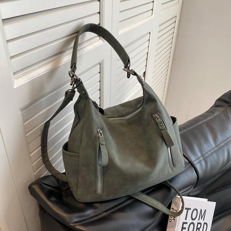 Сумка большой вместимости женская новая матовая трендовая на плечо, сумка-мессенджер, повседневная дорожная сумка-тоут