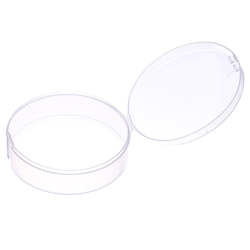 Чехол для пуховки Cpb Круглая прозрачная косметичка Портативные дорожные косметички Чехол для хранения косметических кистей