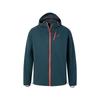 Outdoor Lifestyle Series Water-Resistant Woven Zip-Up Hooded Jacket Men Jackets Dark-Green 2011D265-300