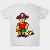 T Shirt Women Pirate Bow With Duck Harajuku Print Kawaii Tshirt Summer Short Sleeve Female T-Shirt Top Tee