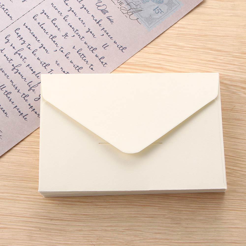 Kraft Paper European Style White Invitation Envelope Paper Envelopes For Letter Gift Envelope