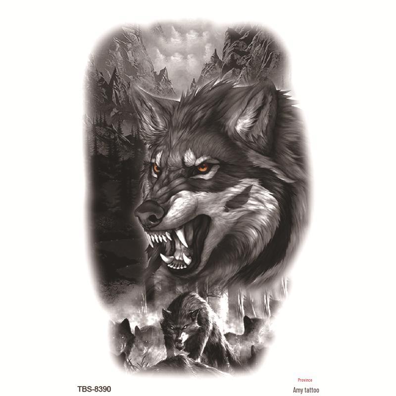 Набор маленьких водостойких тату-наклеек с тотемами и символами для предплечья