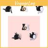 Artistic Cat Design Enamel Pin Durable Brooch For Trendy Unisex Animal Fashion