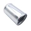 Полированный алюминиевый соединитель шланга силиконовый патрубок 2,5" 63 мм внешний диаметр и 100 мм длина соединитель трубы