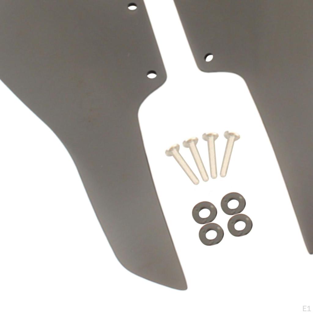 Дефлекторы бокового лобового стекла мотоцикла, простые в установке аксессуары,