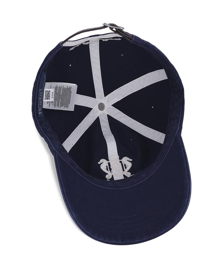 POLO RALPH LAUREN Кепка-бейсболка из твила Ralphs Beach Club - Темно-синий