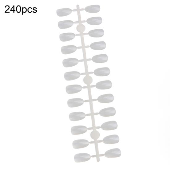 240 шт./упак. лак для ногтей Цветная карта для начинающих практика образец поддельные советы дисплей