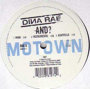 12-дюймовая пластинка DINA RAE - И? B000221611 Motown 2004 США Рэп и Хип-хоп/R&B Б/у