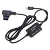 Type C Input to D Tap Output Charging Cable Camera Battery Power Cable for V Mount Battery