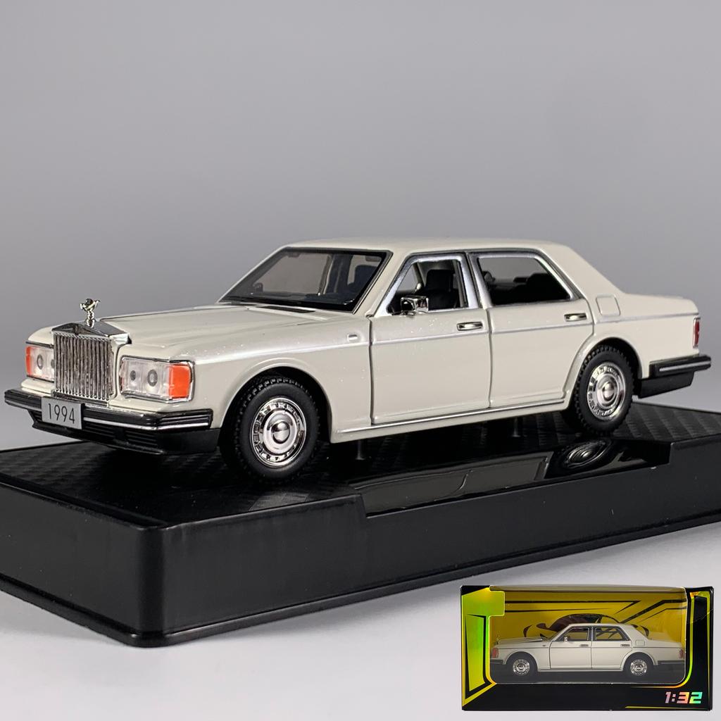 1:32 1994 Rolls Royce Silver Spur Лимузин Сплав Металл Литая Модель Автомобиля Украшение для Домашнего Компьютера Настольный Дисплей Мини Подарок для Взрослого