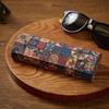 Exotic Pattern Glasses Box Anti-pressure Sunglasses Storage Box Vintage Glasses Case  Women